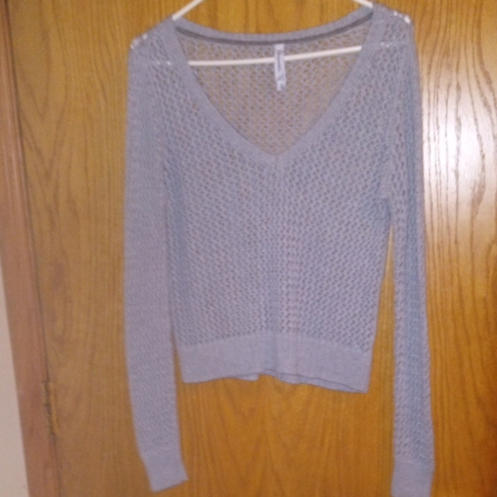 Aeropostale Grey Knit Sweater